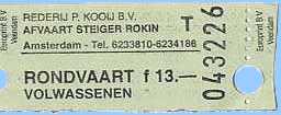 ticket de bateau